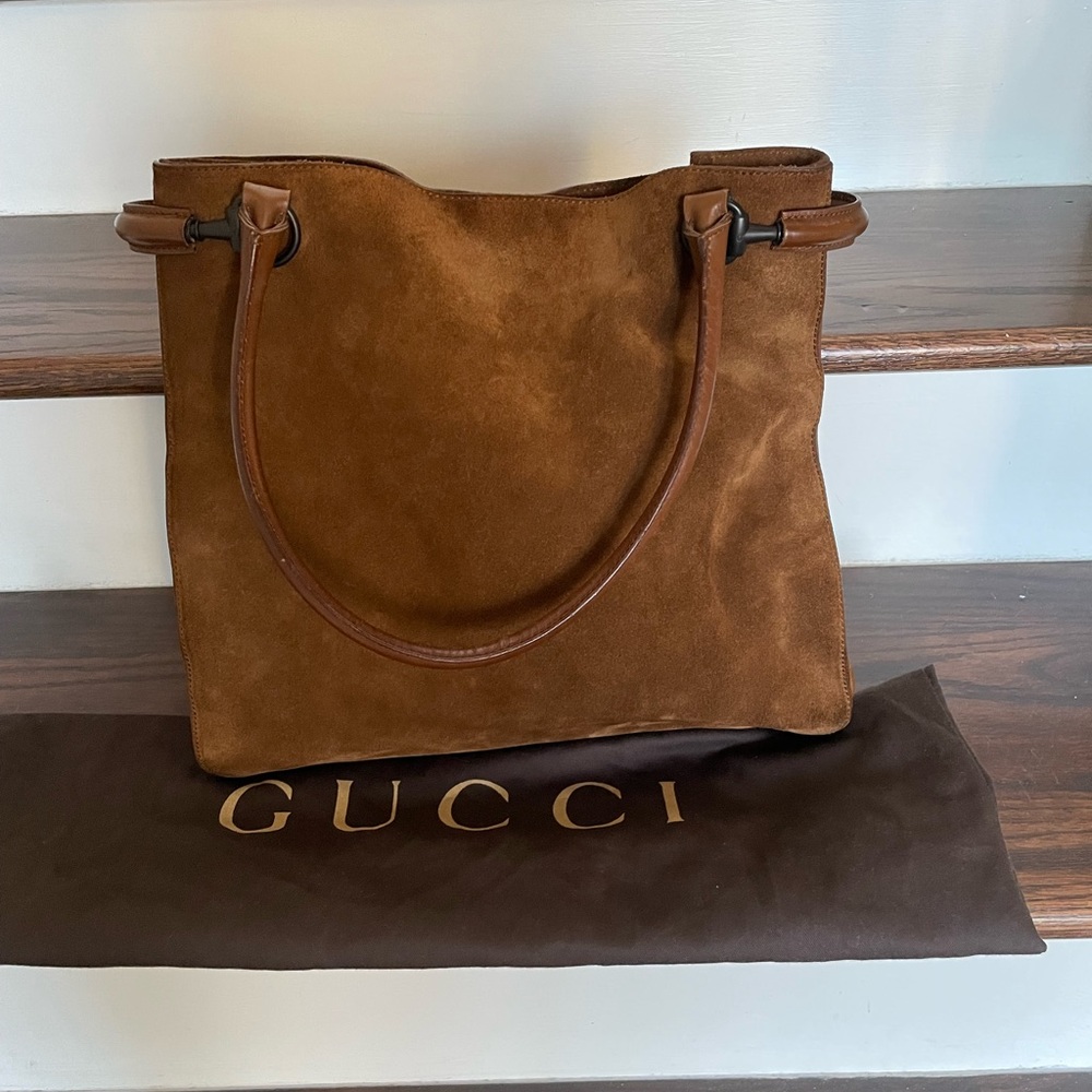Suede Gucci Purse